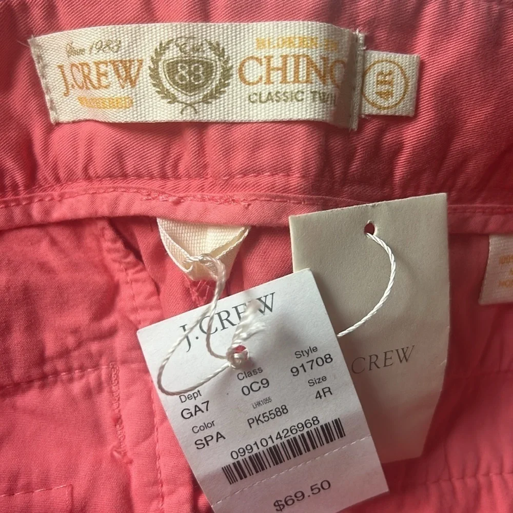 J. Crew classic twill